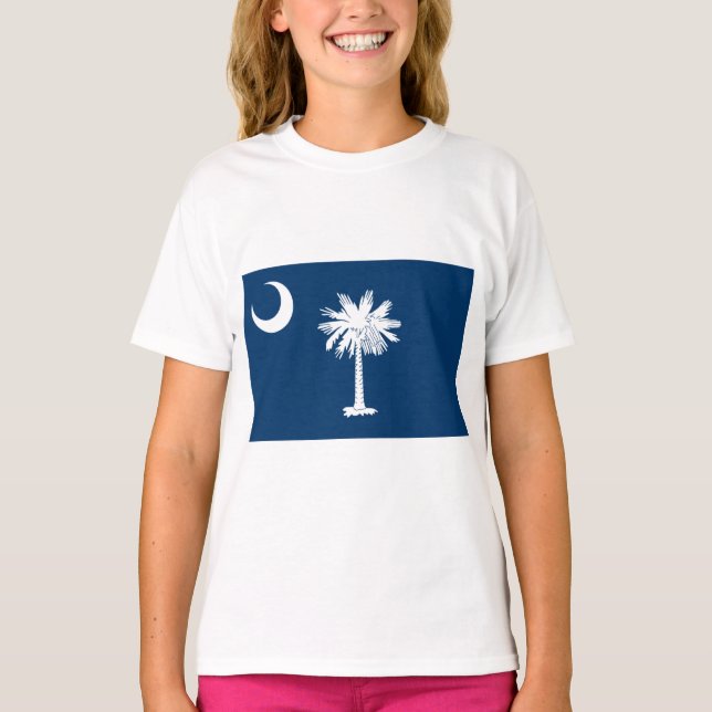 State Flag of South Carolina T-Shirt (Front)