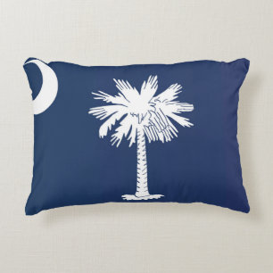 State Flag of South Carolina, USA Decorative Cushion