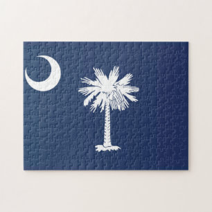 State Flag of South Carolina, USA Jigsaw Puzzle