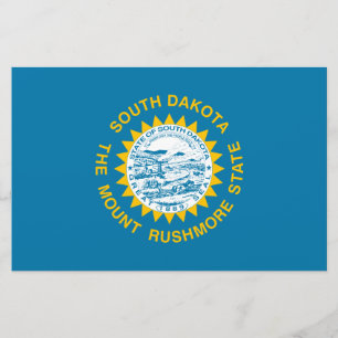 State Flag of South Dakota Stationery