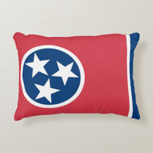 State Flag of Tennessee, USA Decorative Cushion