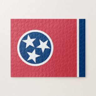 State Flag of Tennessee, USA Jigsaw Puzzle