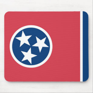 State Flag of Tennessee, USA Mouse Mat