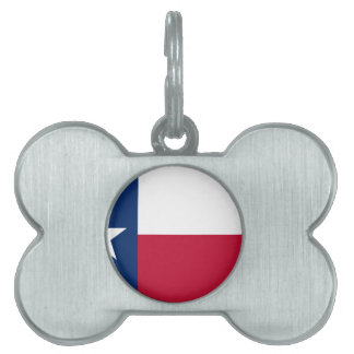 State Flag of Texas Pet Tag