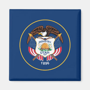 State Flag of Utah Magnet