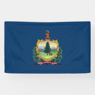 State Flag of Vermont Banner