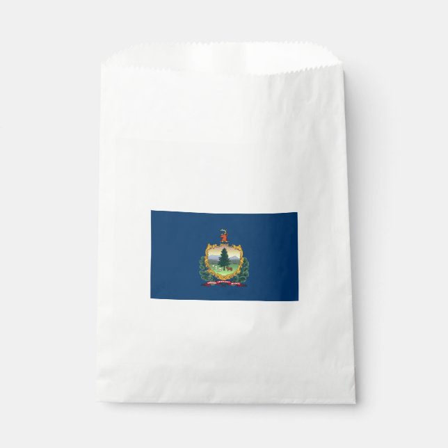 State Flag of Vermont Favour Bags (Front)