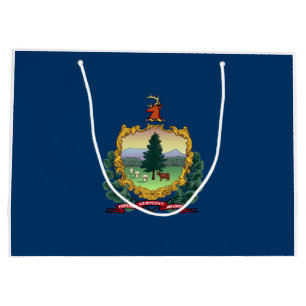 State Flag of Vermont Large Gift Bag