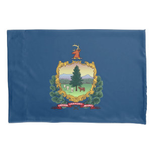 State Flag of Vermont Pillowcase