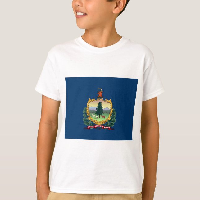 State Flag of Vermont T-Shirt (Front)