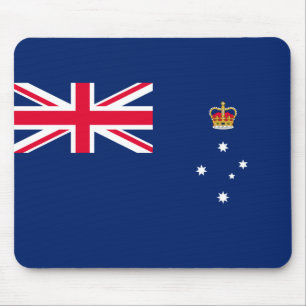 State Flag of Victoria (Australia) Mouse Mat