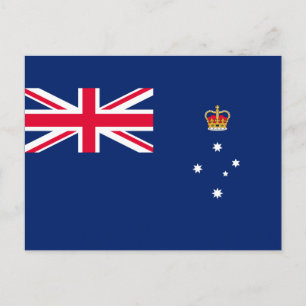 State Flag of Victoria (Australia) Postcard