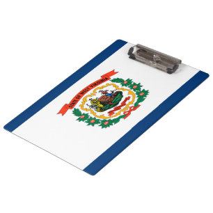 State Flag of West Virginia Clipboard