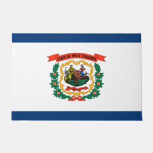 State Flag of West Virginia Doormat