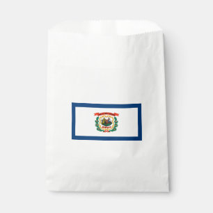 State Flag of West Virginia Favour Bags