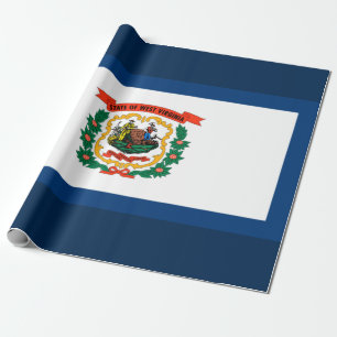 State Flag of West Virginia Wrapping Paper