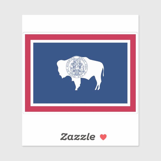 State flag of Wyoming (Sheet)