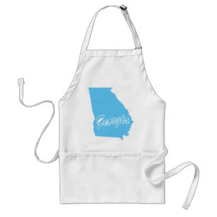 State Georgia Adult Apron