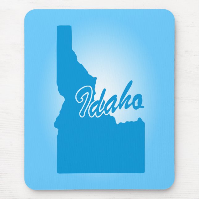 State Idaho Mouse Mat (Front)