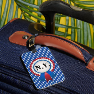 State Initialled Luggage Tag