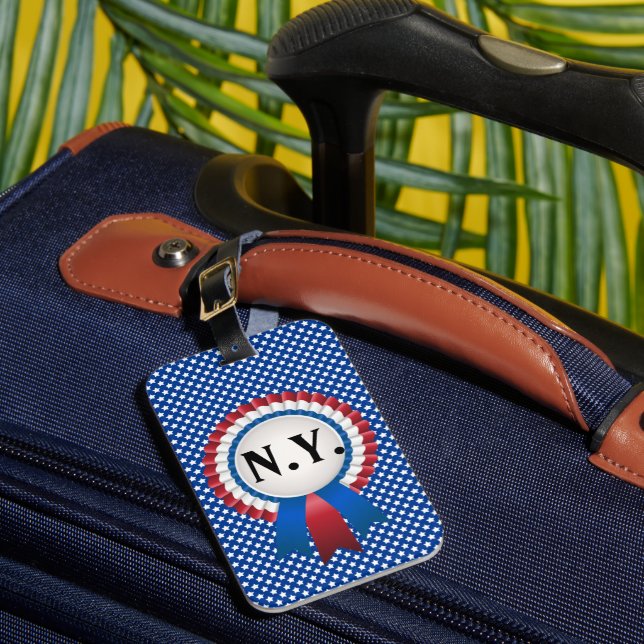 State Initialled Luggage Tag (Front Insitu 1)