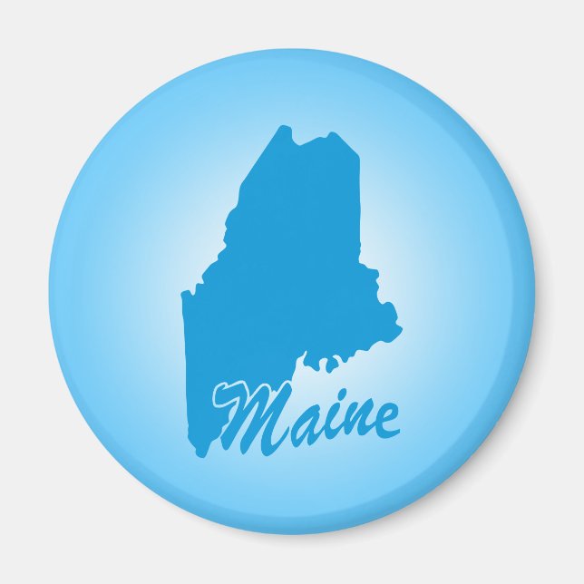 State Maine Magnet (Front)