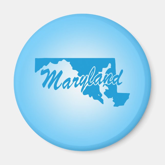 State Maryland Magnet (Front)
