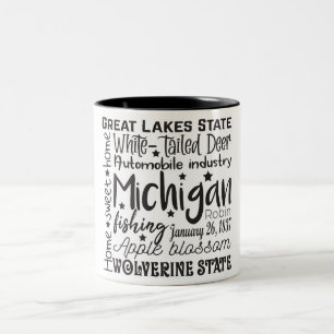 State/Michigan Two-Tone Coffee Mug