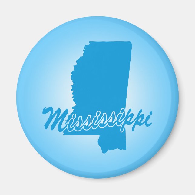 State Mississippi Magnet (Front)