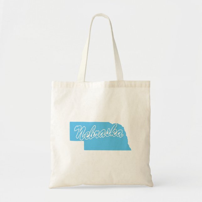 State Nebraska Tote Bag (Front)