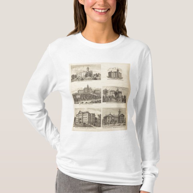 State normal schools and State University T-Shirt (Front)