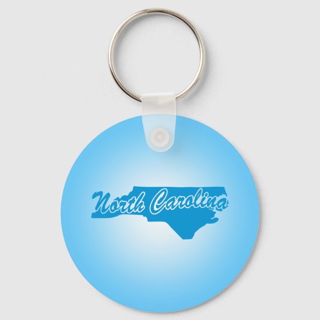 State North Carolina Key Ring (Front)