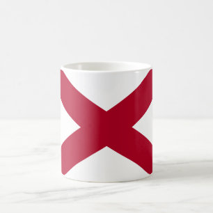 State of Alabama Flag Coffee Mug