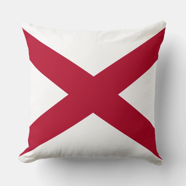 State of Alabama Flag Cushion (Front)