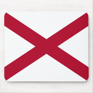 State of Alabama Flag Mouse Mat