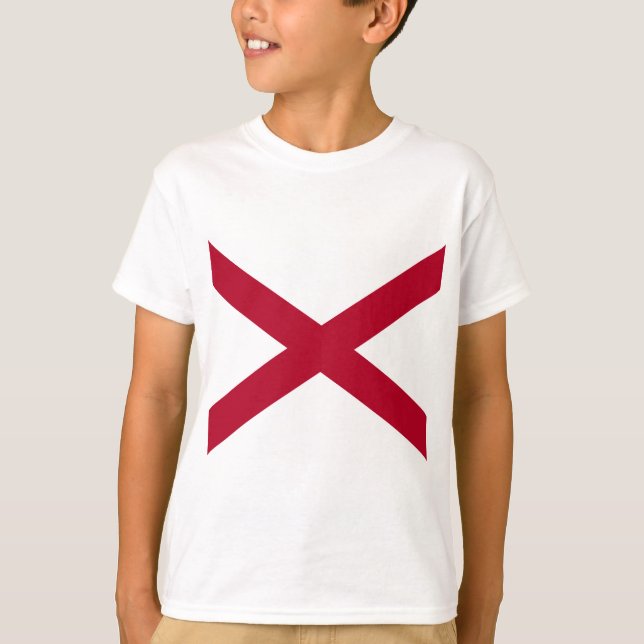 State of Alabama Flag T-Shirt (Front)