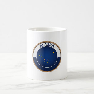 State of Alaska Flag Seal Coffee Mug