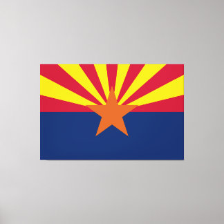 State of Arizona Flag Canvas Print