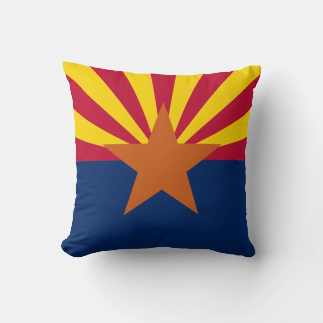  State of Arizona Flag Cushion (Front)