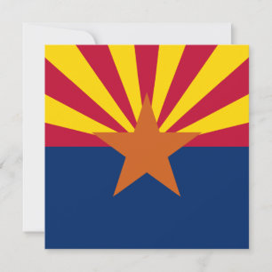 State of Arizona Flag Invitation