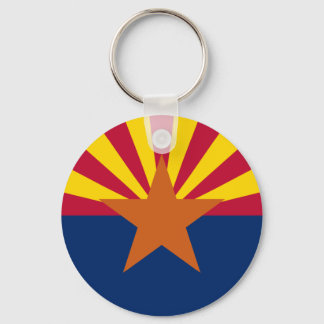 State of Arizona Flag Key Ring
