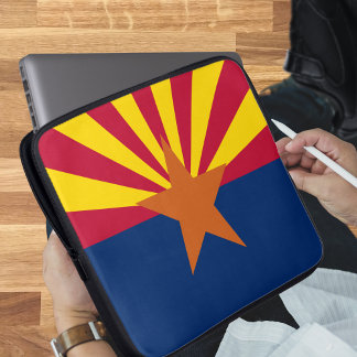 State of Arizona Flag Laptop Sleeve