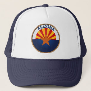 State of Arizona Flag Seal Trucker Hat
