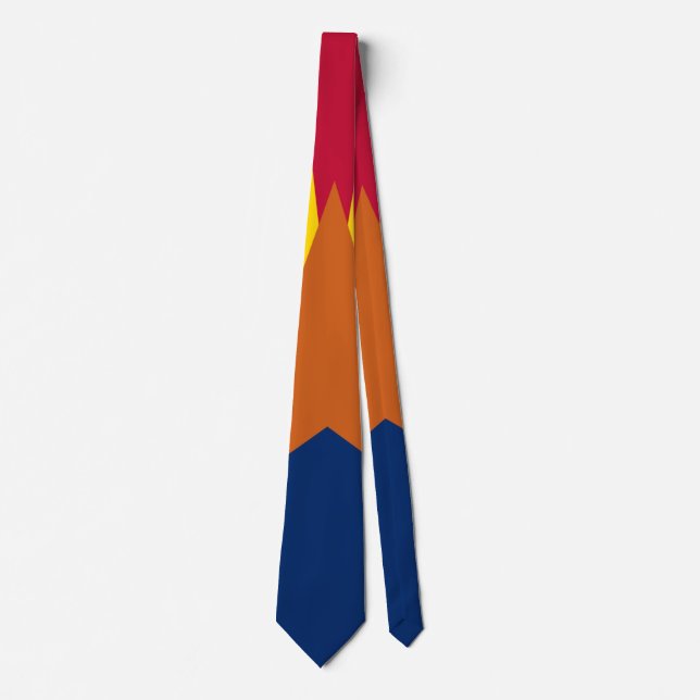 State of Arizona Flag Tie (Front)