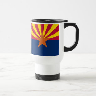 State of Arizona Flag Travel Mug