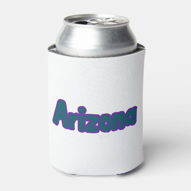 State Of Arizona Pride Custom Can Cooler (Can Front)