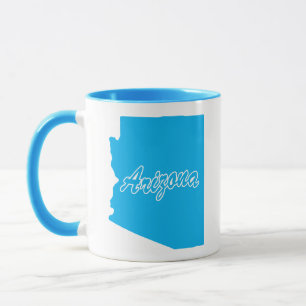 State Of Arizona Shape Mug