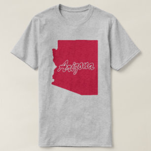 State Of Arizona Shape T-shirt