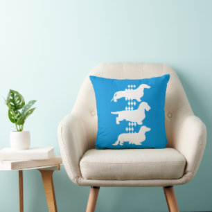 State Of Bavaria - 3 Different German Dachshunds Cushion