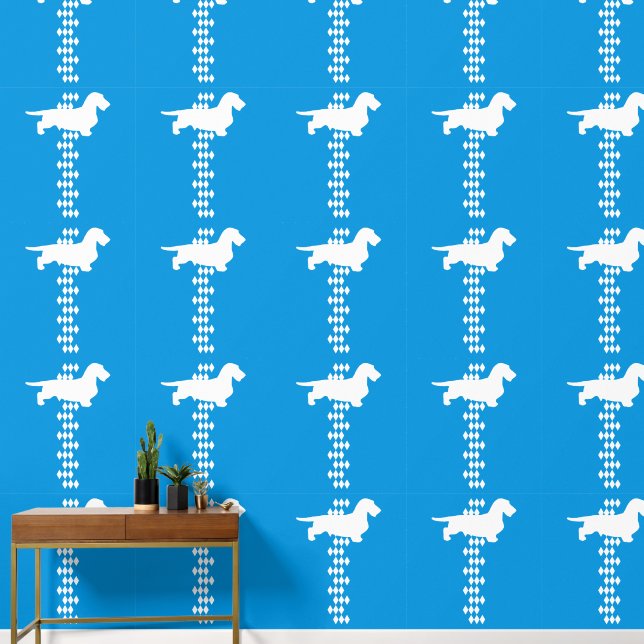 State Of Bavaria - Rough-Haired Dachshund Wallpaper (Hallway)